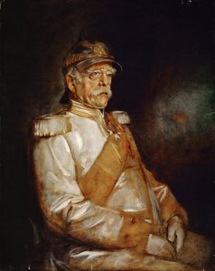 صورة لأوتو فون بسمارك (1815-1898) ، بواسطة لينباخ ، فرانز ، فون (1836-1904). زيت على قماش بواسطة فرانز سيراف فون لينباخ