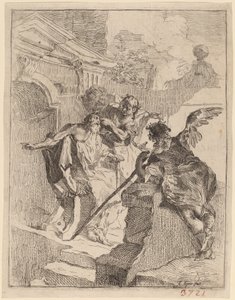 توبياس يشفي أبيه بواسطة فرانز سيغريست الأكبر