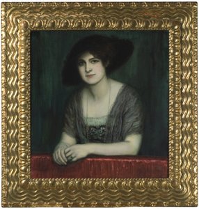 مريم ذات القبعة الداكنة ، ج. 1916. بواسطة فرانز ستوك ريتر فون