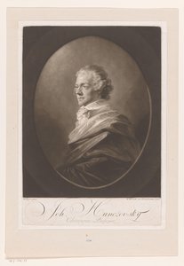 Portret van Johann Huncžovsky جوه. Huncžovsky / Chirurgiae Professor (العنوان على الكائن) بواسطة فرانز ورينك