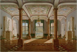 صالون قلعة تيغرنسي بواسطة فرانز زافير ناختمان