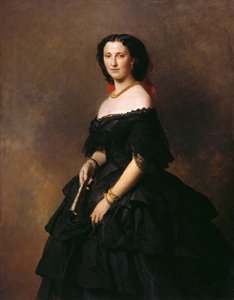 صورة دوقة إليزافيتا ألكسندروفنا باراتينسكايا ، الأميرة تشينيشيفا 1826-1902. بواسطة فرانز كزافييه وينترهالتر