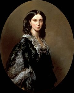 صورة لدوقة إليزافيتا ألكسندروفنا باراتينسكايا ، الأميرة تشرنيشيفا 1826-1902 ، 1858 بواسطة فرانز كزافييه وينترهالتر