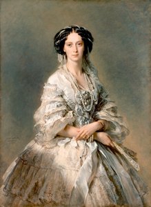 صورة ماريا الكسندروفنا ، 1857 بواسطة فرانز كزافييه وينترهالتر