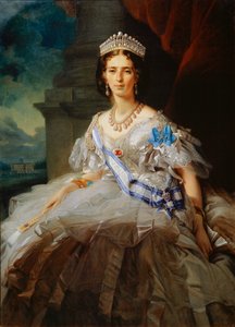 صورة للأميرة تاتيانا يوسوبوفا ، 1858 بواسطة فرانز كزافييه وينترهالتر