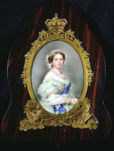 الملكة فيكتوريا (1819-1901) بواسطة فرانز كزافييه وينترهالتر