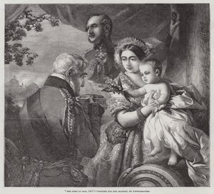 الأول من مايو 1851 مرسوم لجلالة الملكة بواسطة فرانز كزافييه وينترهالتر