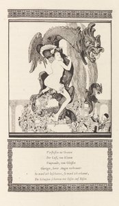 رسم توضيحي للفتاة الجميلة بقلم باو بواسطة أوتو جوليوس بيرباوم ، 1909-1910.