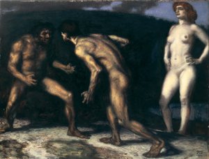 معركة من أجل امرأة بواسطة فرانز فون ستاك