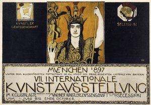 ميونيخ 1897 ، المعرض الفني الدولي السابع ، 1897 بواسطة فرانز فون ستاك