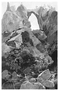 قوس كارلوتا ، كهوف جينولان ، نيو ساوث ويلز ، أستراليا ، 1886.