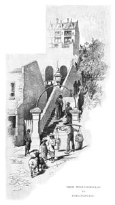 من Woolloomooloo إلى Darlinghurst ، سيدني ، نيو ساوث ويلز ، أستراليا ، 1886.