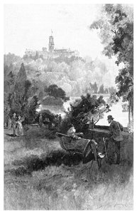 مقر الحكومة ، ملبورن ، فيكتوريا ، أستراليا ، 1886.