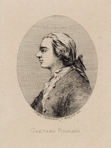 صورة لعازف الكمان والملحن غايتانو بوغناني 1731-1798 ، 1842.