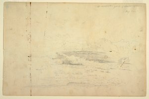 رسم، دراسات السحب، أغسطس 1844 بواسطة كنيسة فريدريك إدوين
