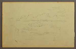 رسم، غيوم، ربما عام 1844 بواسطة كنيسة فريدريك إدوين