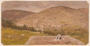 رسم، منظر طبيعي، 1865 بواسطة كنيسة فريدريك إدوين
