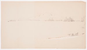 رسم، بحيرة ميلينوكيت، مين، مين، سبتمبر 1878 بواسطة كنيسة فريدريك إدوين
