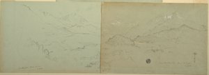 رسم، منظر بانورامي لمدينة أونتر شوناو، 1868 بواسطة كنيسة فريدريك إدوين