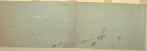 رسم، اسكتشات تخطيطية، بلوكسبيرج، جامايكا، 1865 بواسطة كنيسة فريدريك إدوين
