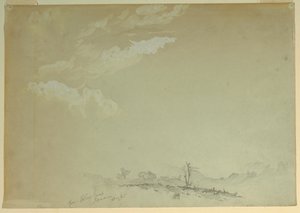 رسم، اسكتشات تخطيطية، بلوكسبيرج، جامايكا، 1865 بواسطة كنيسة فريدريك إدوين