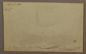 رسم، غروب الشمس خلف التلال (أورورا)، 1864 بواسطة كنيسة فريدريك إدوين