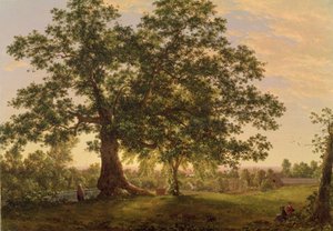 ميثاق البلوط في هارتفورد ، c.1846