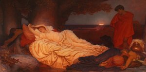 Cymon و Iphigenia ، 1884 بواسطة فريدريك ليتون