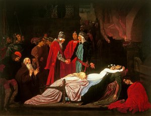 مصالحة مونتاج و Capulets على جثتي روميو وجولييت