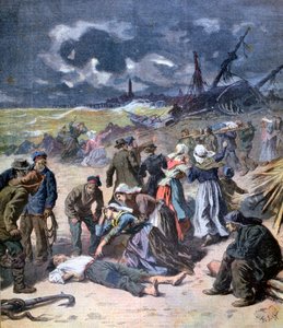عاصفة في كاليه ، فرنسا ، 1893 بواسطة فريدريك ليكس