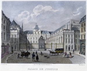 قصر العدل - في "" باريس عام 1832 "لمارتنز