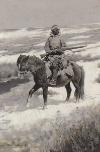 أحد اللصوص المنشوريين ، حوالي 1904 بواسطة فريدريك ريمنجتون