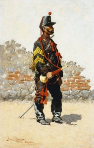 بوغلير من سلاح الفرسان 1889 بواسطة فريدريك ريمنجتون