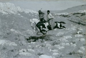 احتفال الحصان الأسرع ، ج. 1900. بواسطة فريدريك ريمنجتون