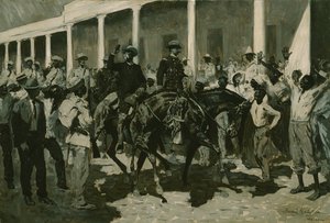 عودة جوميز إلى هافانا ، 1899 بواسطة فريدريك ريمنجتون