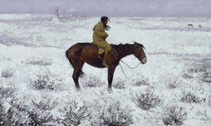 The Herd Boy، 1905 بواسطة فريدريك ساكريدر ريمنجتون