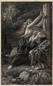 La Liberation duuteroire - الألزاس ولورين - نقش لفريدريك ثيودور ليكس في "العام الرهيب" لفيكتور هوغو - 1874 - بواسطة فريدريك ثيودور (بعد) ليكس