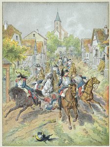 قم بتوجيه الاتهام إلى cuirassiers الفرنسيين خلال معركة Reichshoffen ، 6 أغسطس بواسطة فريدريك ثيودور ليكس