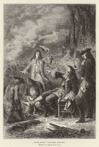 يبارك Villars a Malplaquet. كلود لويس هيكتور دي فيلار ، المارشال الفرنسي ، أصيب في معركة مالبلاكيه ، حرب الخلافة الإسبانية بواسطة فريدريك ثيودور ليكس
