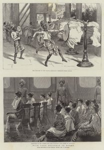 مع اللورد دوفرين في بورما بواسطة فريدريك فيليرز