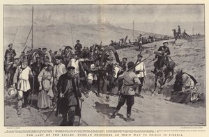 آخر المنفيين ، السجناء الروس في طريقهم إلى السجن في سيبيريا