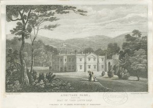 حديقة أرميتاج: engraving، nd [c 1830] بواسطة فريدريك كالفيرت