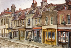 شارع كابل ، ستيبني ، لندن ، c1830 بواسطة فريدريك كالفيرت