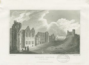 قلعة دودلي - The Keep: نقش على الصلب ، بدون تاريخ [القرن التاسع عشر] (طباعة) بواسطة فريدريك كالفيرت
