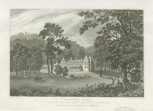 Sandwell Park - Hall: engraving، nd [منتصف القرن التاسع عشر] (طباعة) بواسطة فريدريك كالفيرت