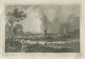 ستافورد - ساوث ويست فيو: engraving، nd [c 1830] بواسطة فريدريك كالفيرت