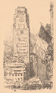 باقة نيويورك ، 1917. بواسطة فريدريك تشايلد حسام