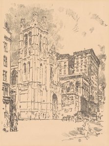 سانت توماس ، نيويورك ، 1918. بواسطة فريدريك تشايلد حسام