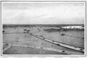 بانوراما كالكوتا ، الهند ، c1840s بواسطة فريدريك فيبيج
