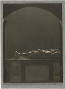 دير وستمنستر ، قبر السير جورج فيليرز د. 1605 ، ج. 1900.